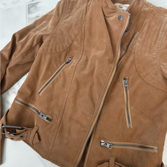 Free People Fenix Vegan Leather Moto Jacket - Picture 3 of 5